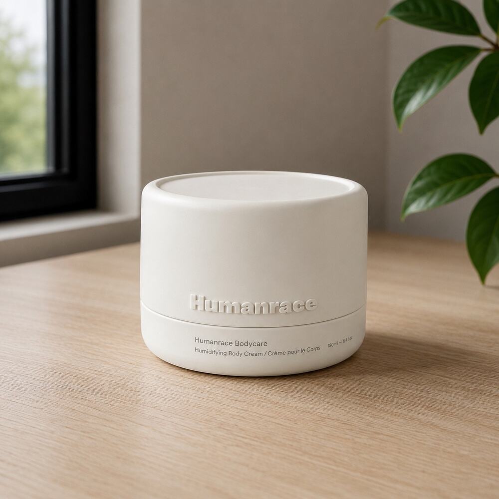 $58 New Humanrace Humidifying Body Cream 6.4 oz Bakuchiol Peptide